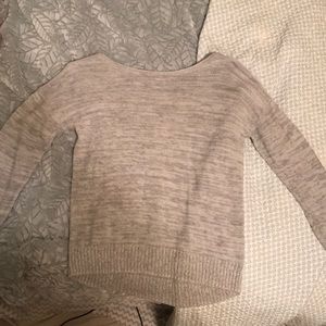 Knit long sleeve shirt